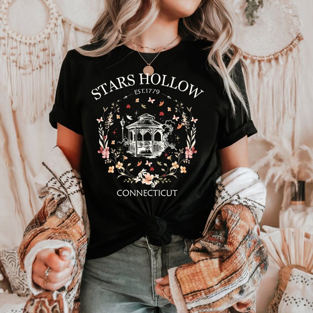 Gilmore Girls Stars Hollow Tee | Cozy Fall Aesthetic Shirt